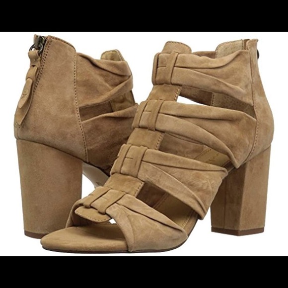 Splendid Womens Nando Heeled Sandal Splendid Womens Nando Heeled Sandal